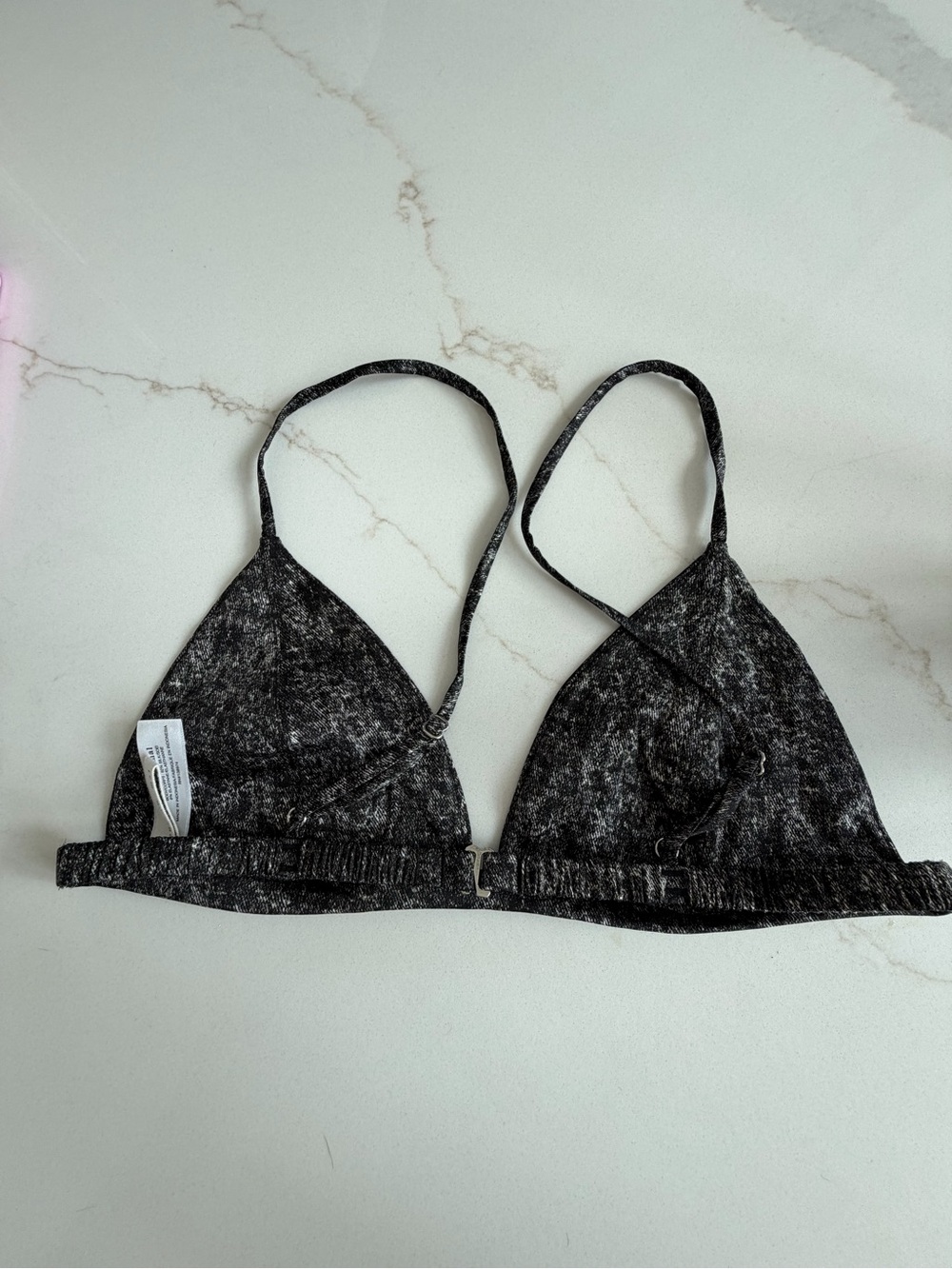 Fleur du Mal Luxe Triangle Bra Size Small - Picture 3 of 8